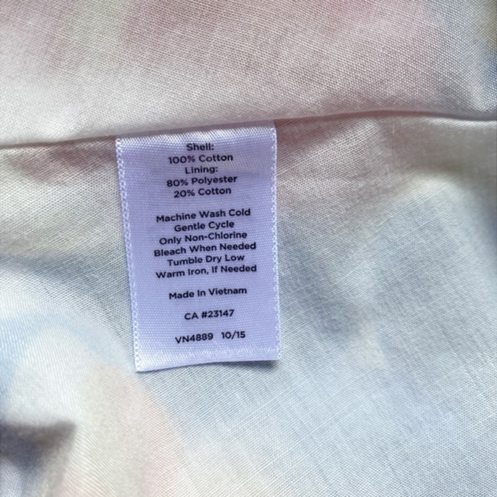 Talbots Colorful Fruit Cotton Blend A-Line Midi‎ Skirt - Picture 7 of 11